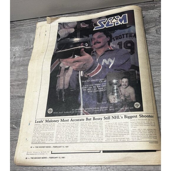 The Hockey News Vol 34 No. 19 Paperback February 13, 1981 - Picture 5 of 5